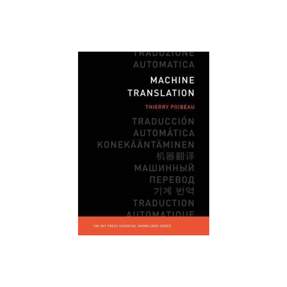 Mit press ltd Machine Translation (häftad, eng)