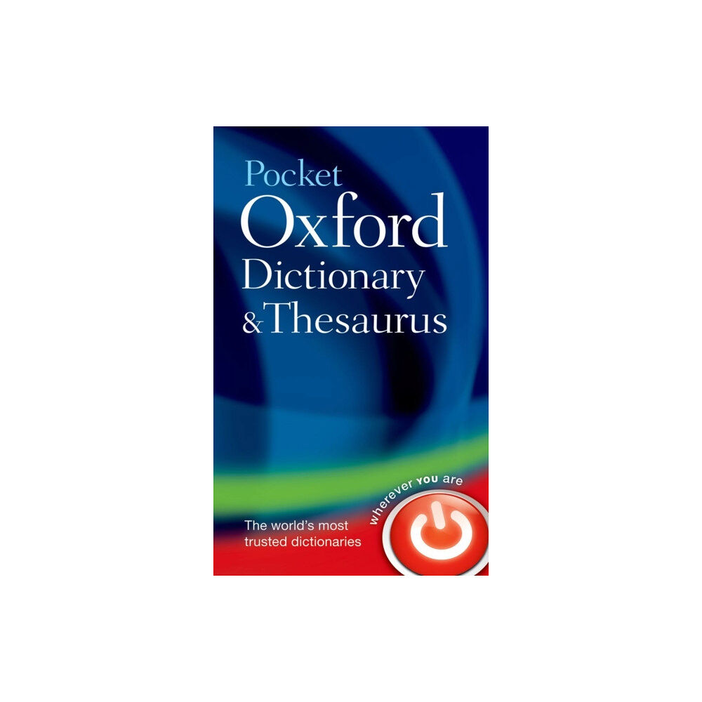 Oxford University Press Pocket Oxford Dictionary and Thesaurus (inbunden, eng)