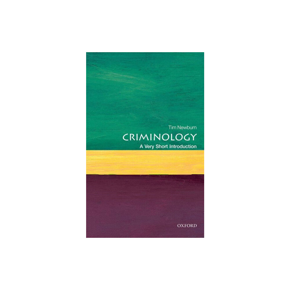 Oxford University Press Criminology (häftad, eng)