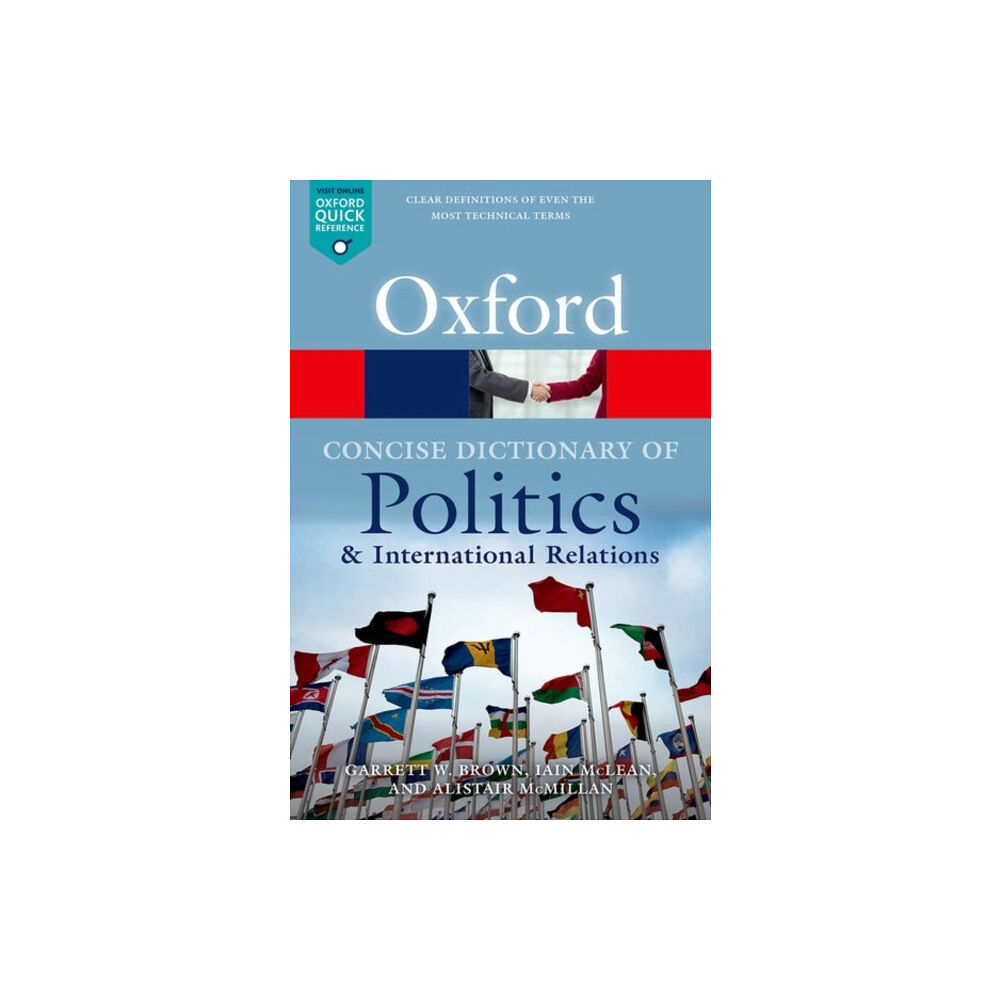 Oxford University Press The Concise Oxford Dictionary of Politics and International Relations (häftad, eng)