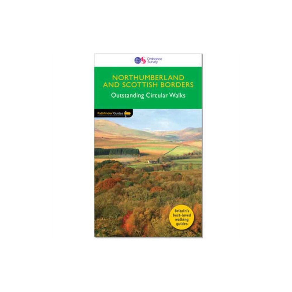 Ordnance Survey Northumberland & the Scottish Borders (häftad, eng)