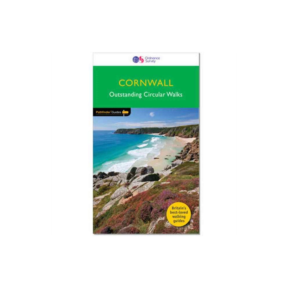 Ordnance Survey Cornwall (häftad, eng)