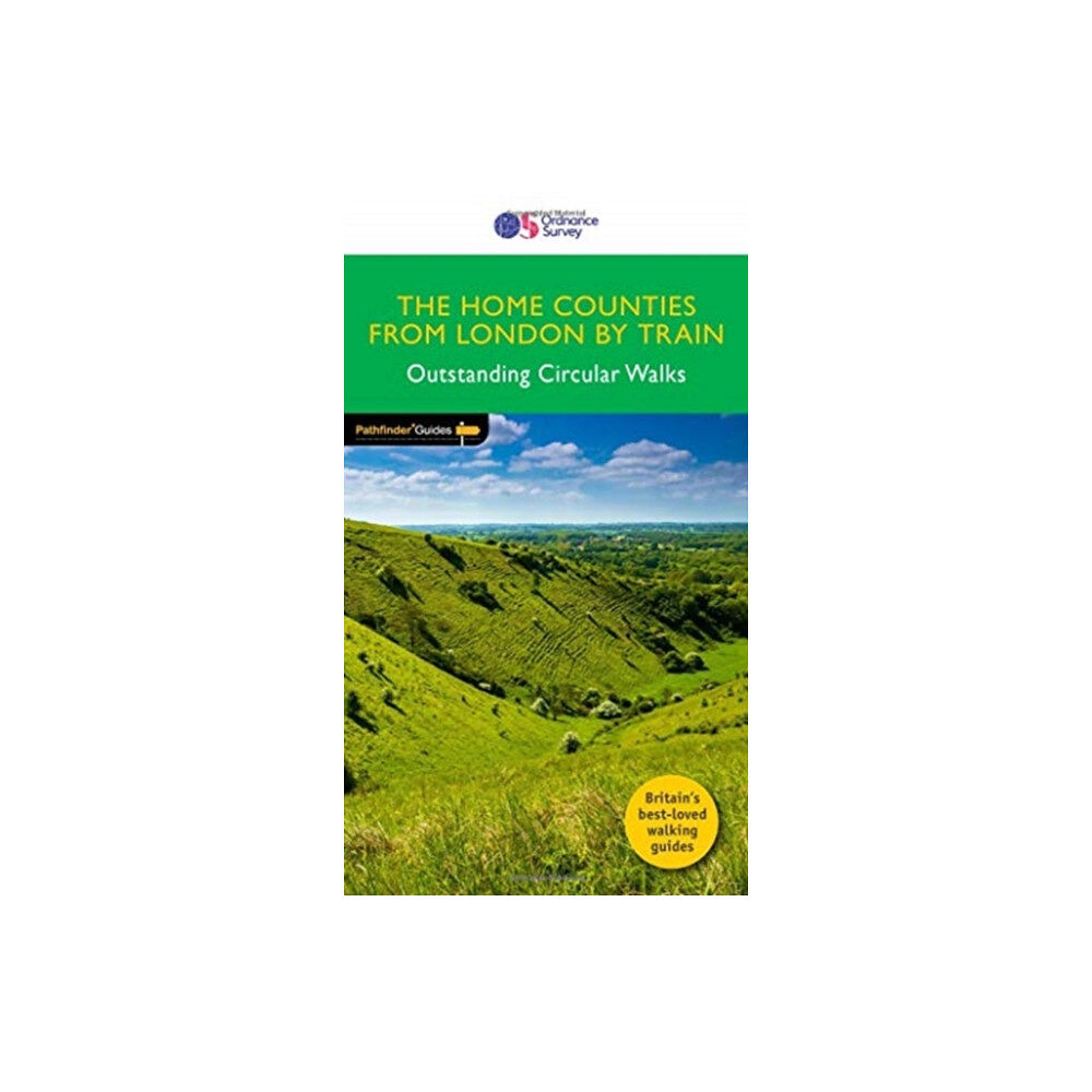 Ordnance Survey The Home Counties from London by Train (häftad, eng)