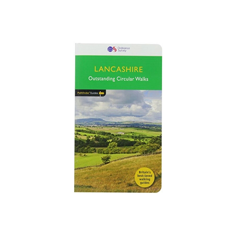 Ordnance Survey Lancashire (häftad, eng)