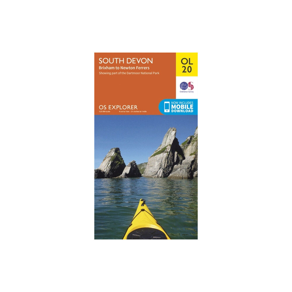 Ordnance Survey South Devon, Brixham to Newton Ferrers