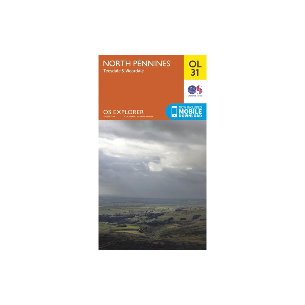 Ordnance Survey North Pennines - Teesdale & Weardale