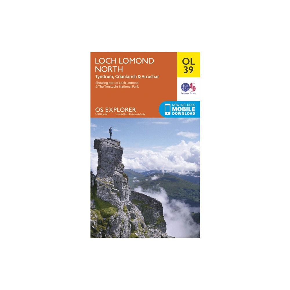 Ordnance Survey Loch Lomond North, Tyndrum, Crianlarich & Arrochar