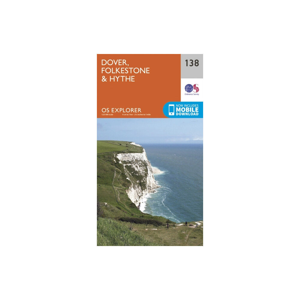 Ordnance Survey Dover, Folkstone and Hythe