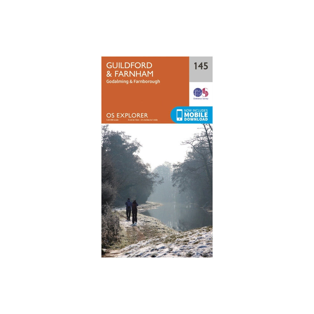 Ordnance Survey Guildford and Farnham