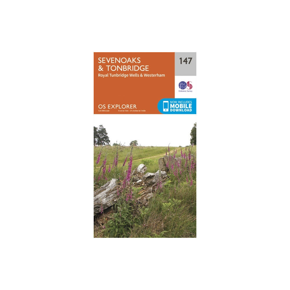 Ordnance Survey Sevenoaks and Tonbridge