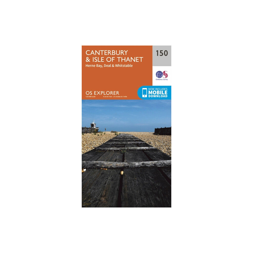 Ordnance Survey Canterbury and the Isle of Thanet