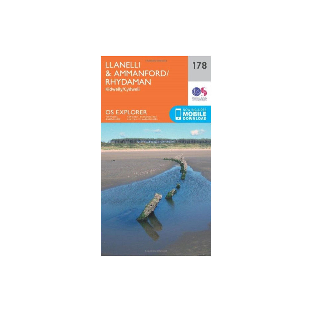 Ordnance Survey Llanelli and Ammanford/Rhydaman