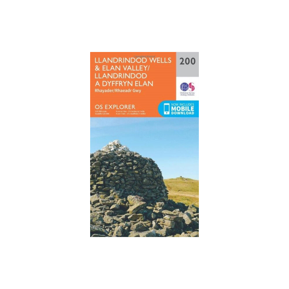 Ordnance Survey Llandrindod Wells and Elan Valley, Rhayader