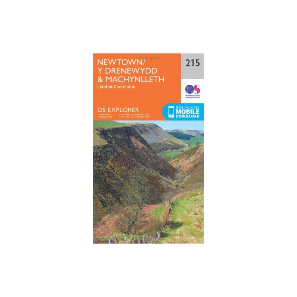 Ordnance Survey Newtown, Llanfair Caereinion