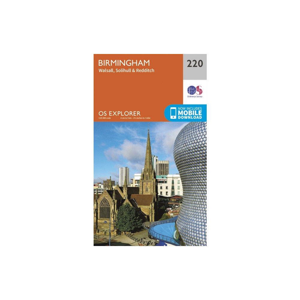 Ordnance Survey Birmingham, Walsall, Solihull and Redditch