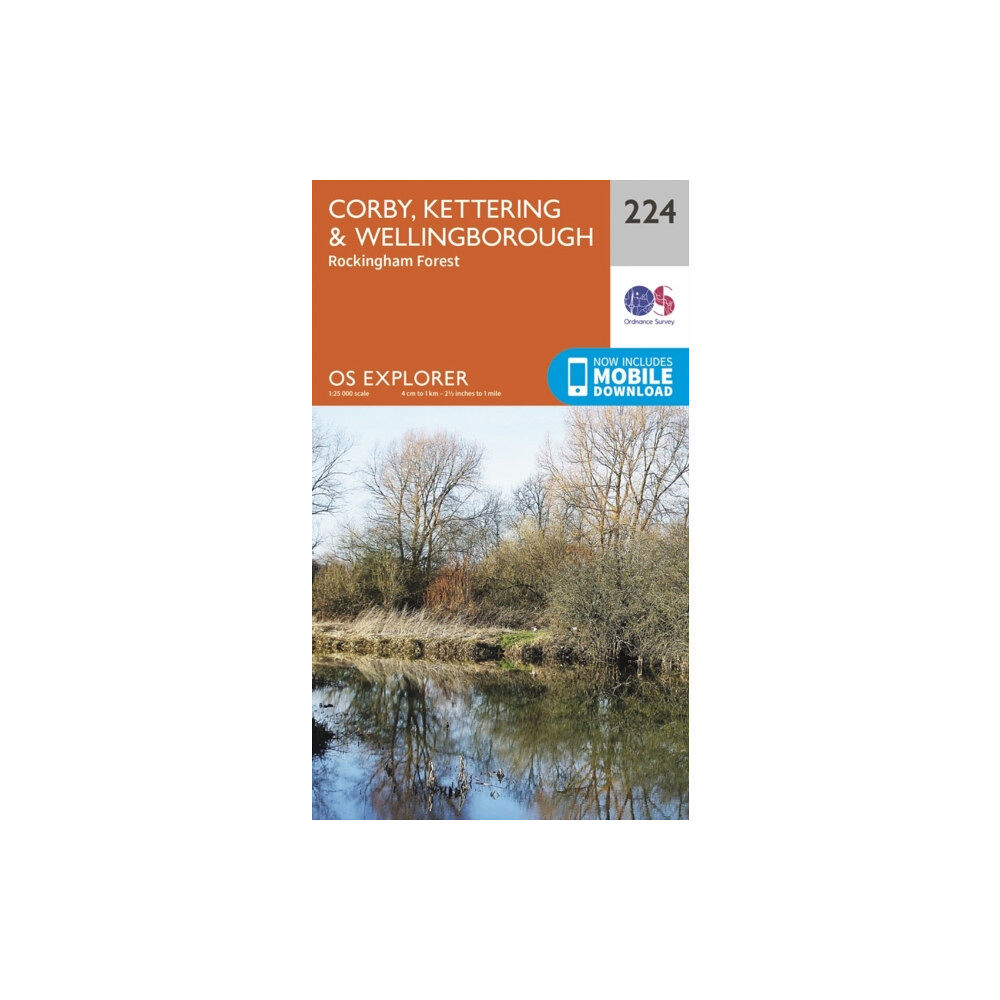 Ordnance Survey Corby, Kettering and Wellingborough