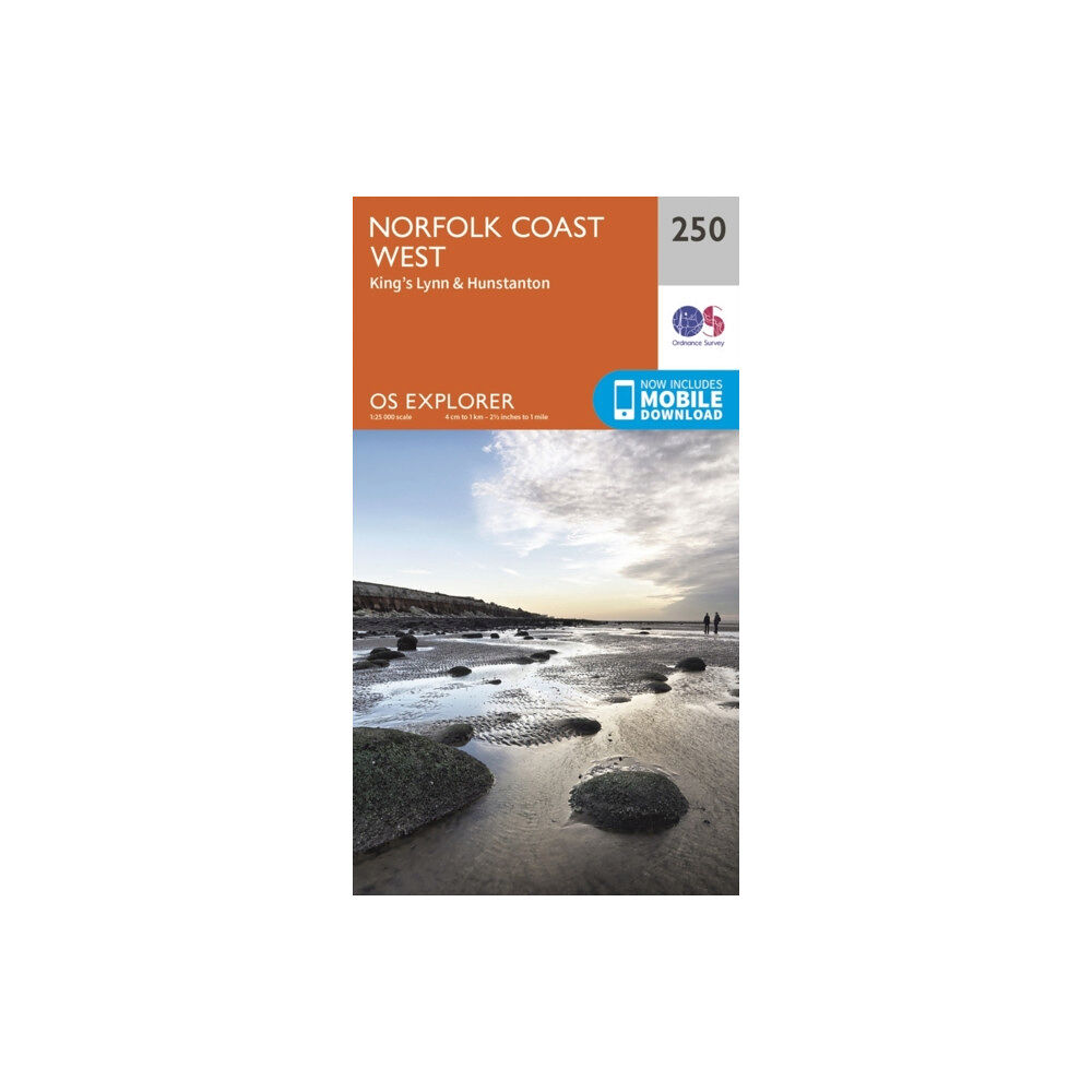 Ordnance Survey Norfolk Coast West