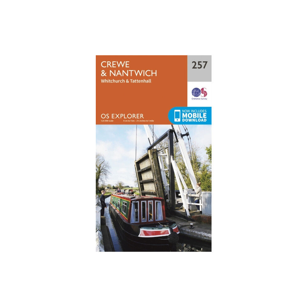 Ordnance Survey Crewe and Nantwich, Whitchurch and Tattenhall