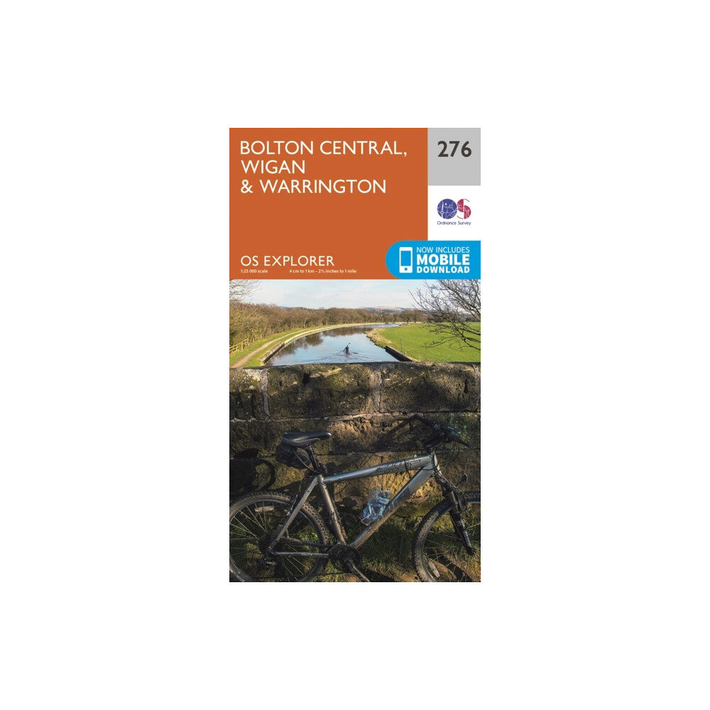 Ordnance Survey Bolton, Wigan and Warrington