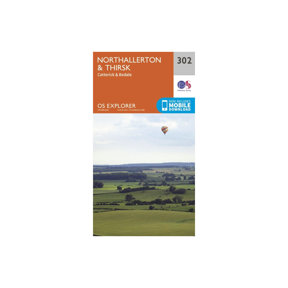 Ordnance Survey Northallerton and Thirsk - Catterick and Bedale