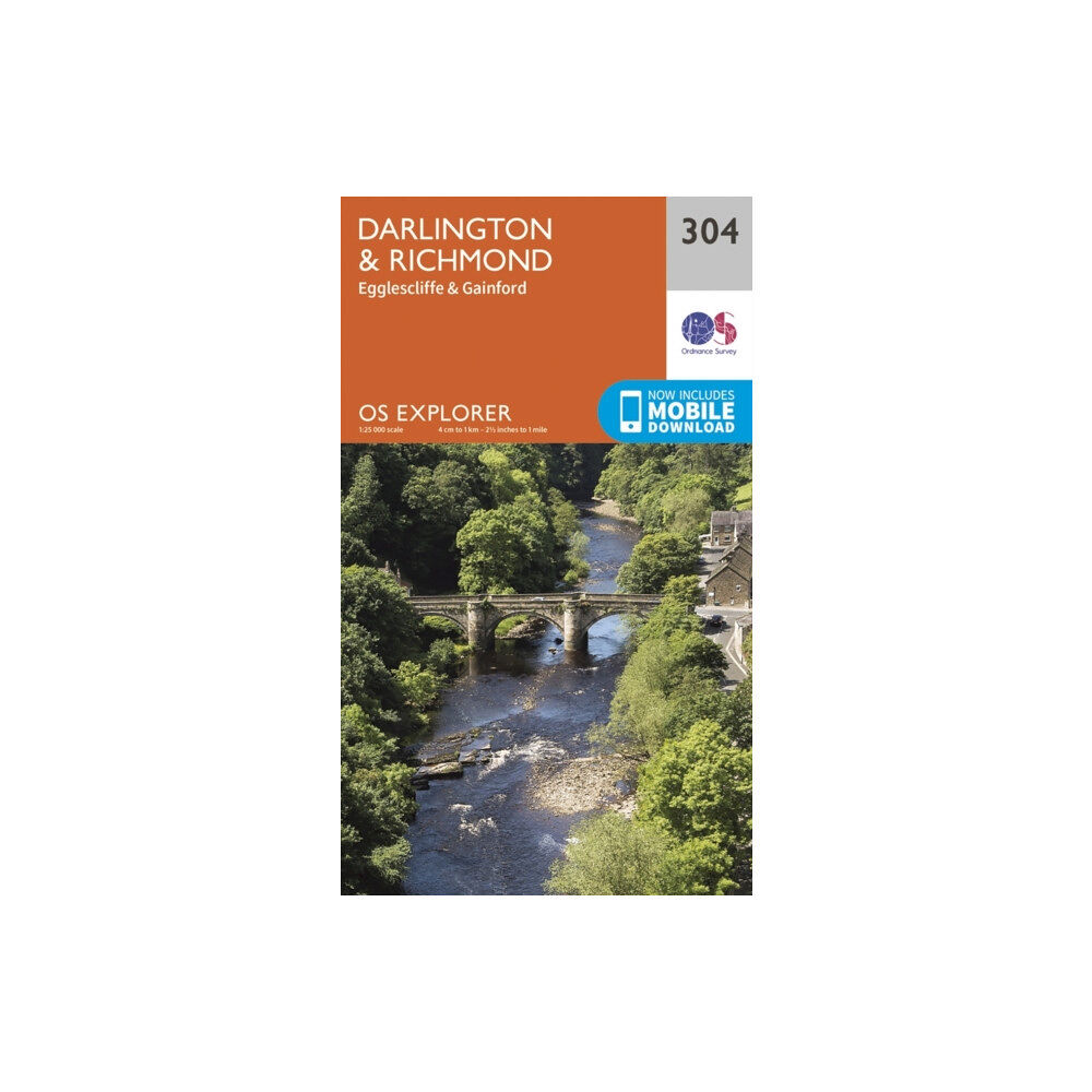 Ordnance Survey Darlington and Richmond