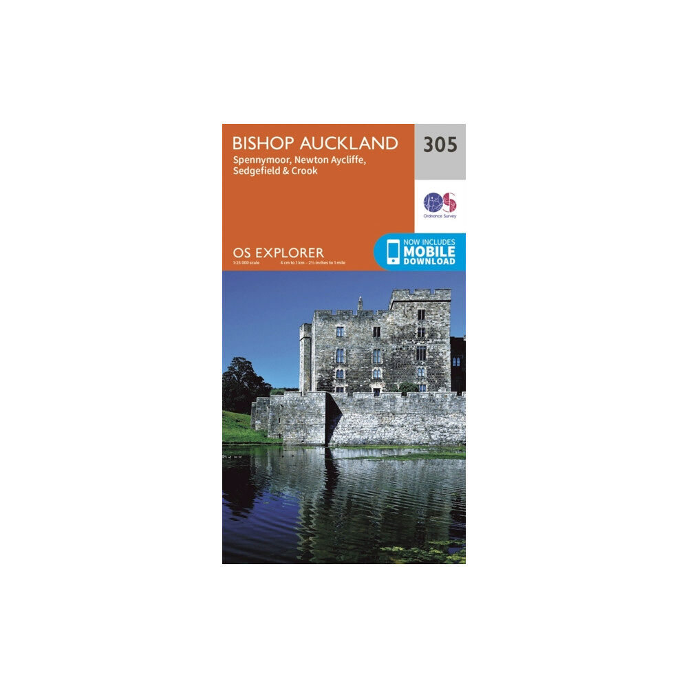 Ordnance Survey Bishop Auckland - Spennymoor and Newtown