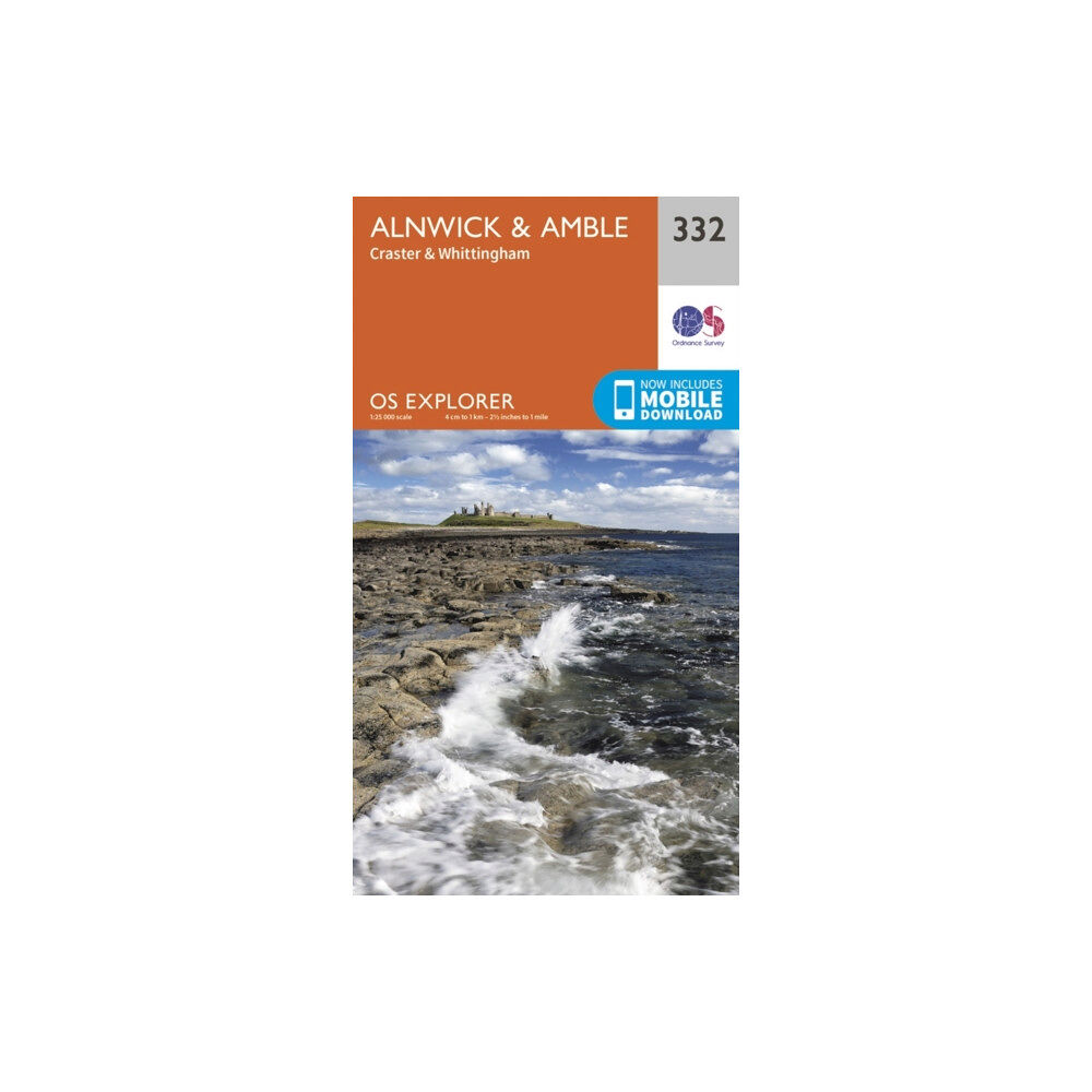 Ordnance Survey Alnwick and Amble, Craster and Whittingham