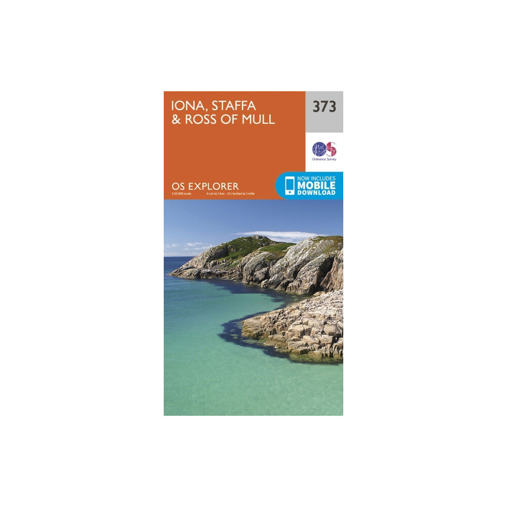 Ordnance Survey Iona, Staffa and Ross of Mull