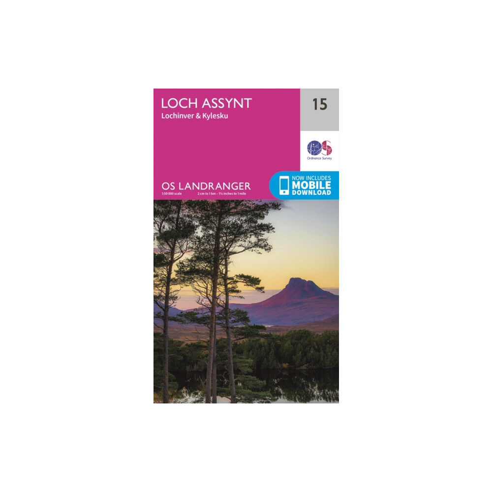 Ordnance Survey Loch Assynt, Lochinver & Kylesku