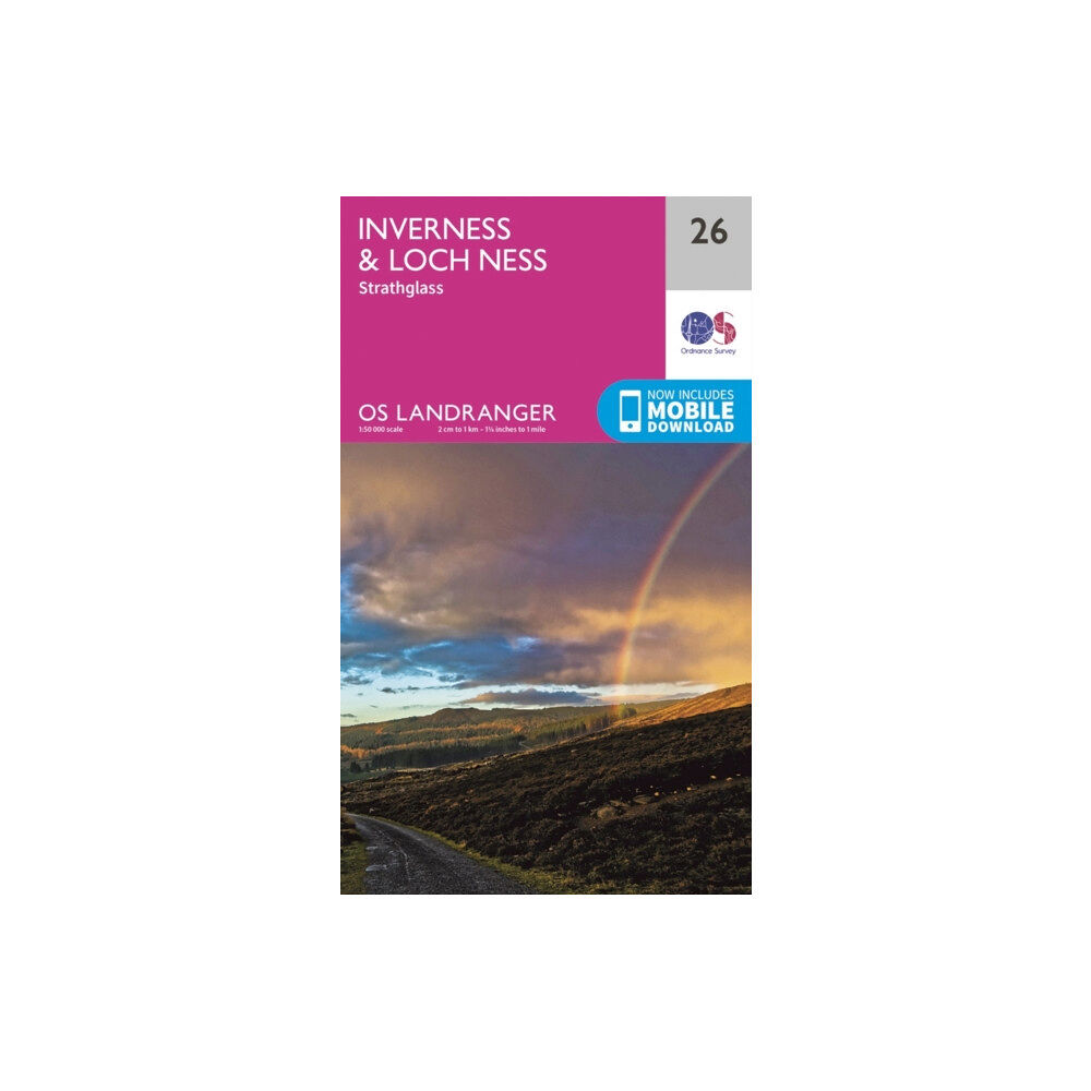 Ordnance Survey Inverness & Loch Ness, Strathglass