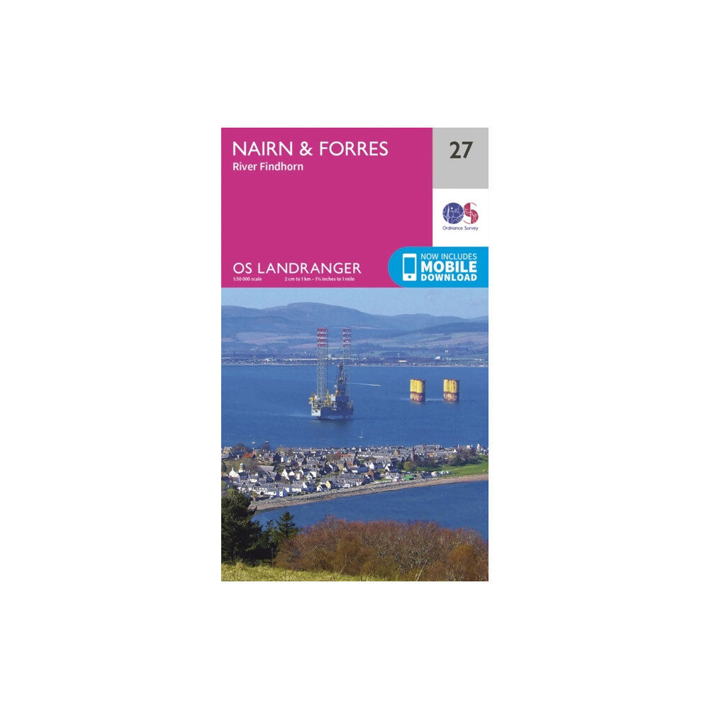 Ordnance Survey Nairn & Forres, River Findhorn