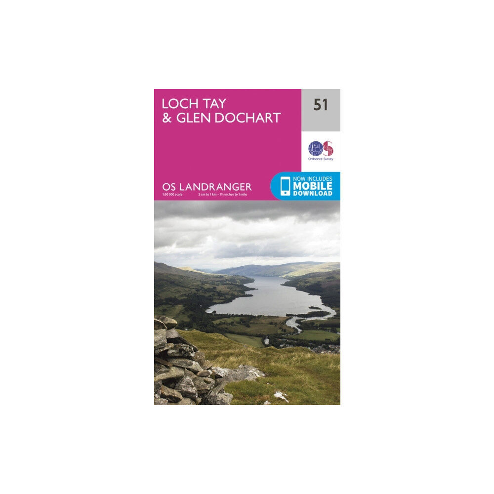 Ordnance Survey Loch Tay & Glen Dochart