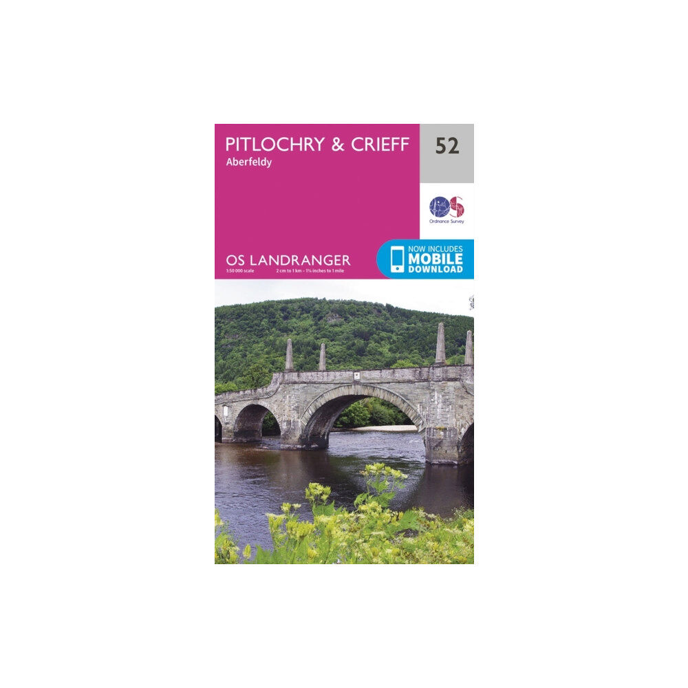 Ordnance Survey Pitlochry & Crieff