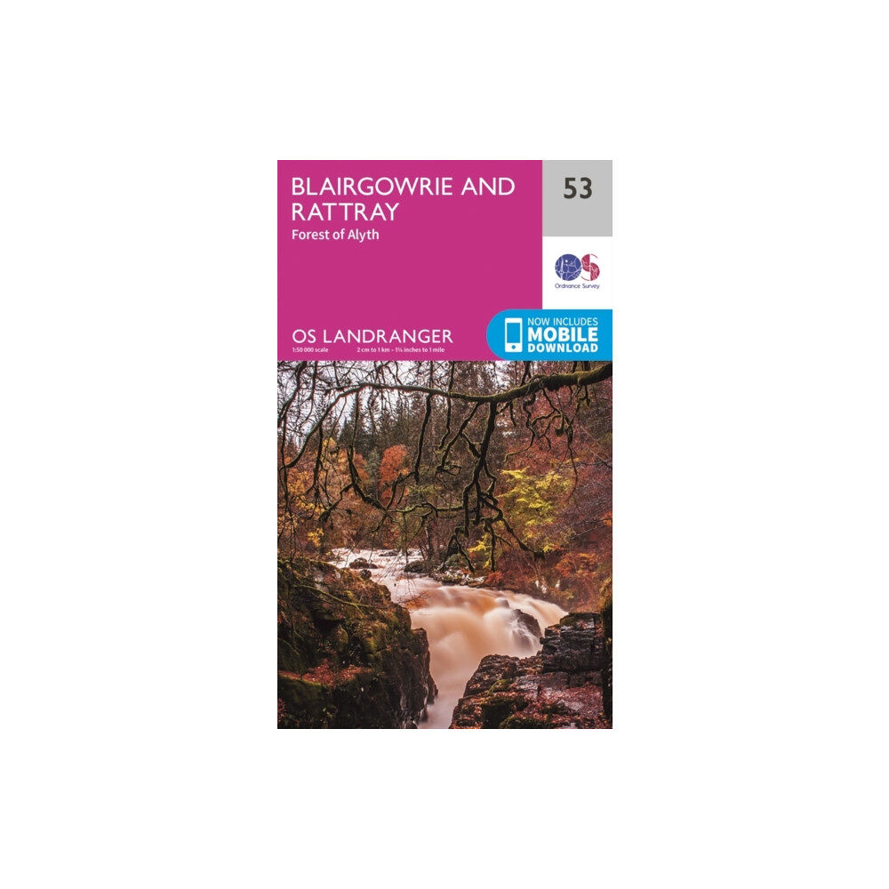 Ordnance Survey Blairgowrie & Forest of Alyth