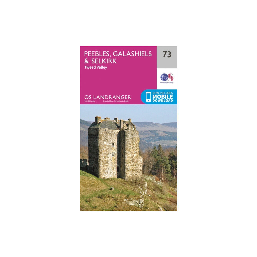 Ordnance Survey Peebles, Galashiels & Selkirk, Tweed Valley