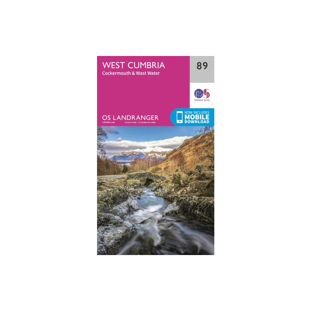 Ordnance Survey West Cumbria, Cockermouth & Wast Water