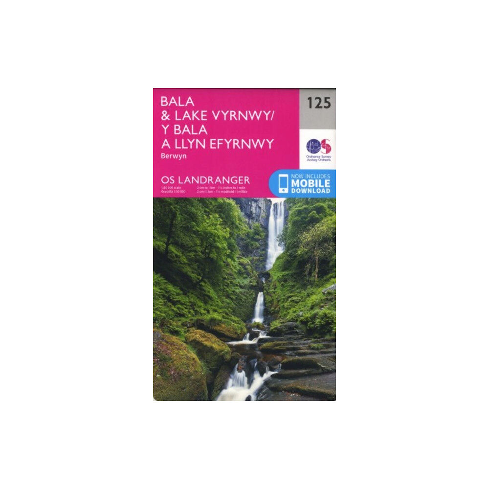 Ordnance Survey Bala & Lake Vyrnwy, Berwyn