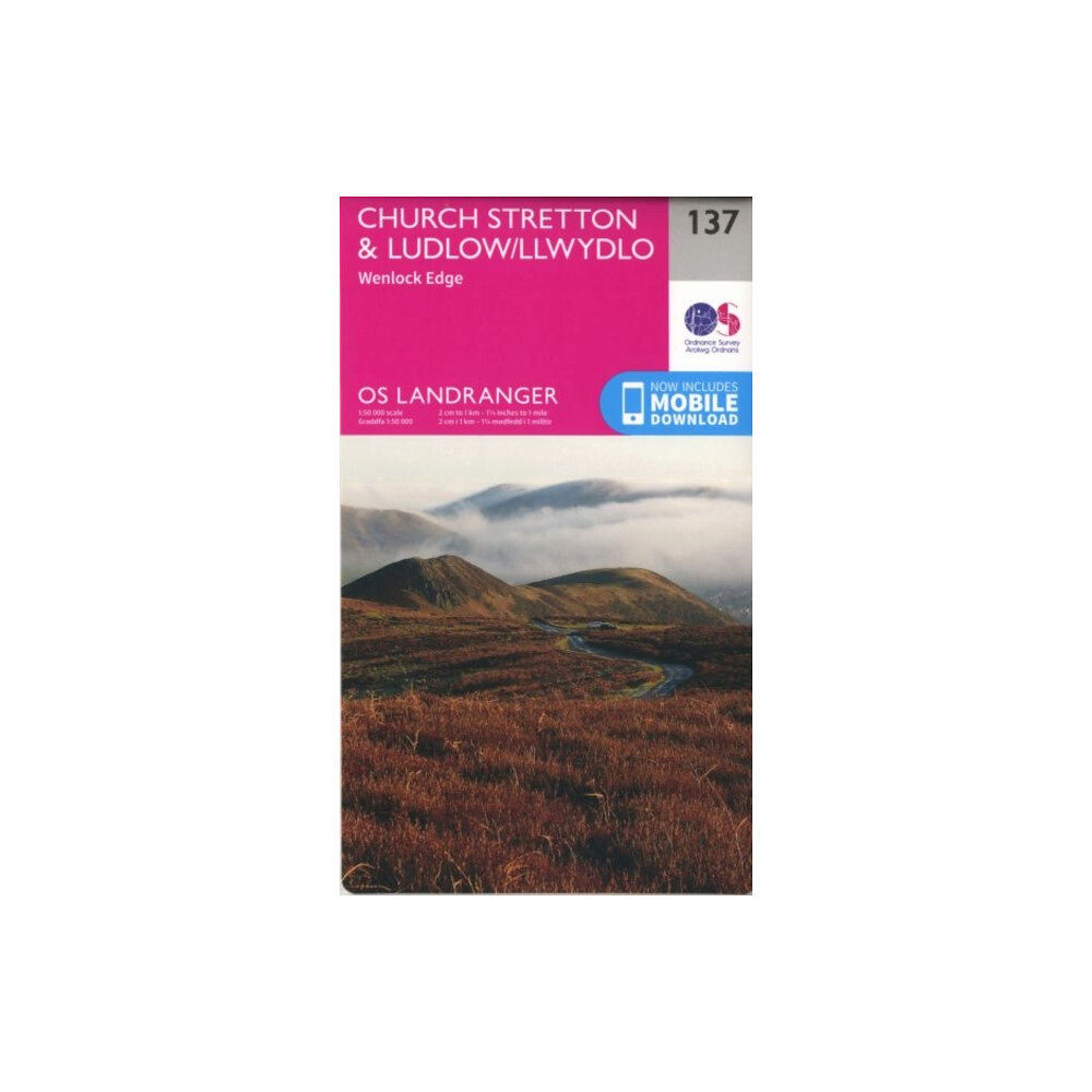 Ordnance Survey Ludlow & Church Stretton, Wenlock Edge