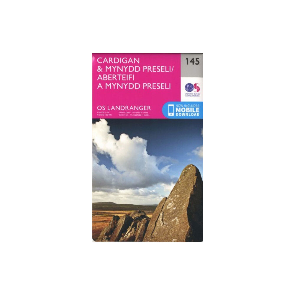 Ordnance Survey Cardigan & Mynydd Preseli