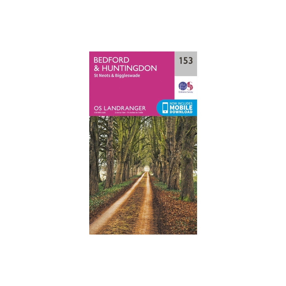 Ordnance Survey Bedford, Huntingdon, St. Neots & Biggleswade