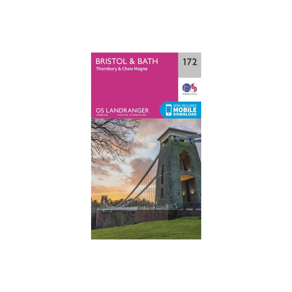 Ordnance Survey Bristol & Bath, Thornbury & Chew Magna