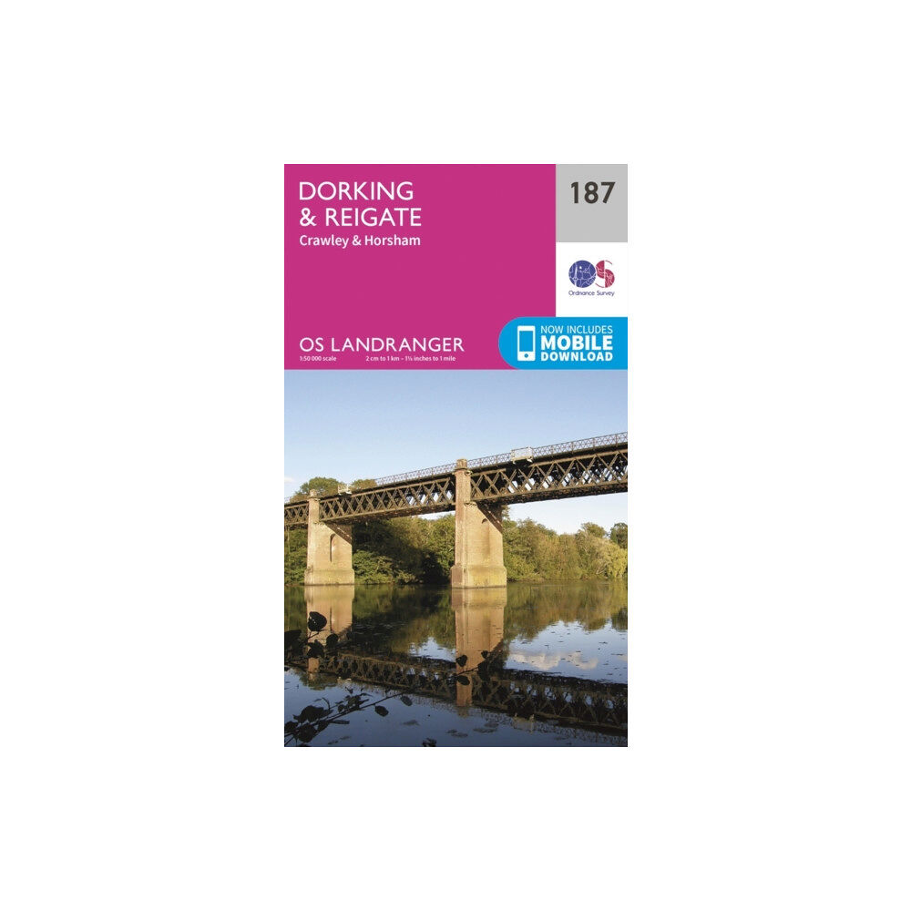 Ordnance Survey Dorking, Reigate & Crawley