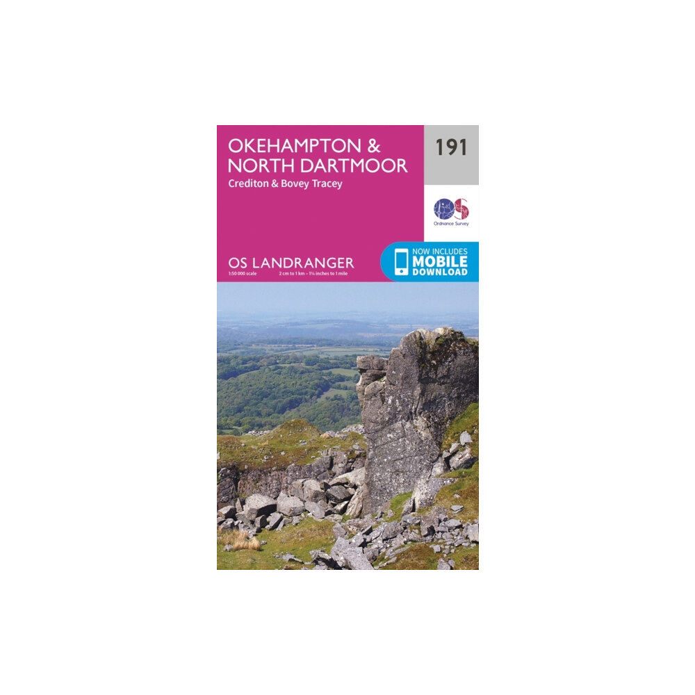 Ordnance Survey Okehampton & North Dartmoor