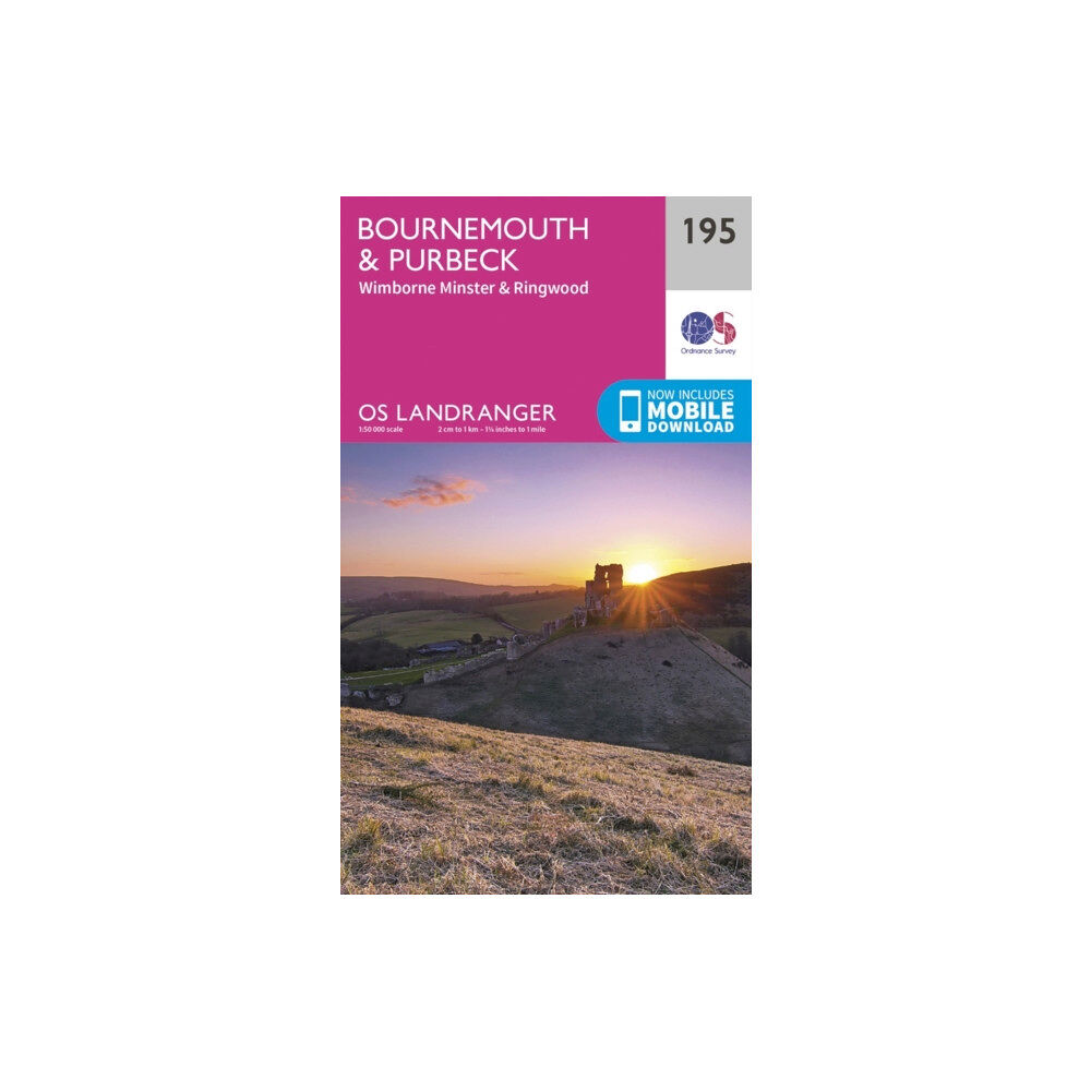 Ordnance Survey Bournemouth & Purbeck, Wimborne Minster & Ringwood