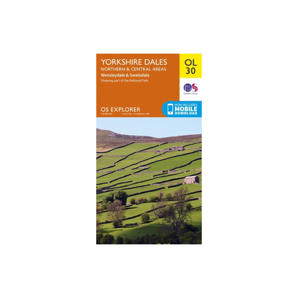 Ordnance Survey Yorkshire Dales Northern & Central