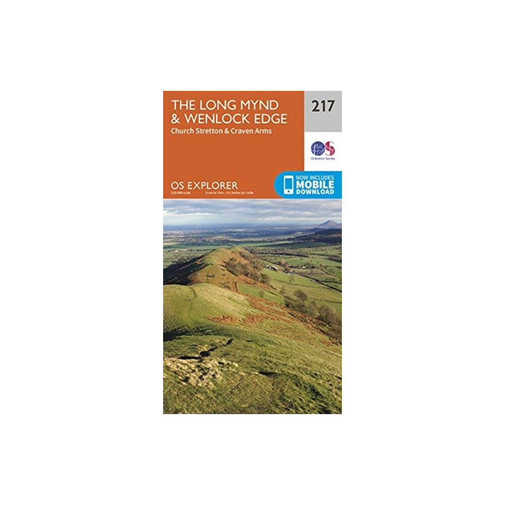 Ordnance Survey The Long Mynd & Wenlock Edge