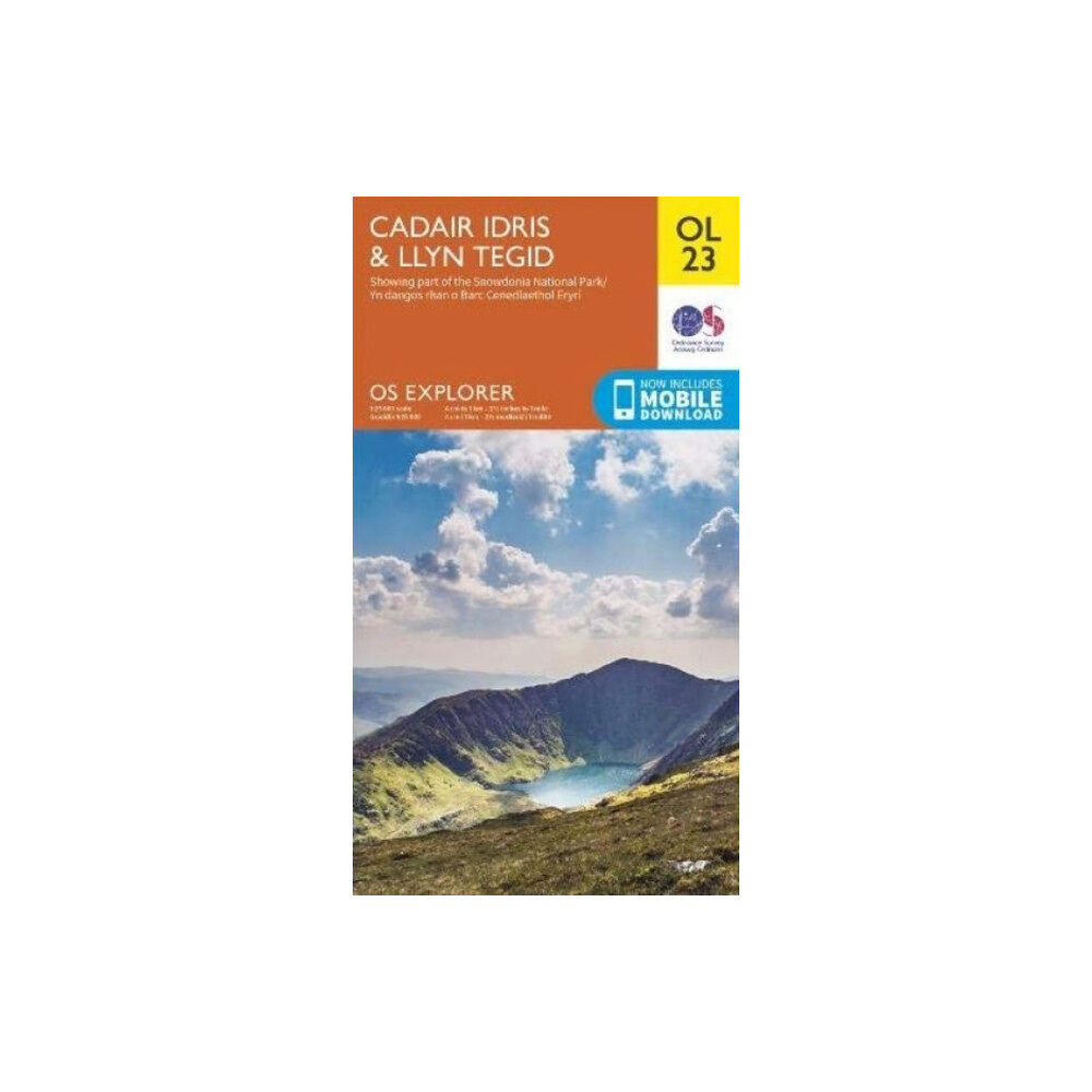 Ordnance Survey Cadair Idris & Llyn Tegid