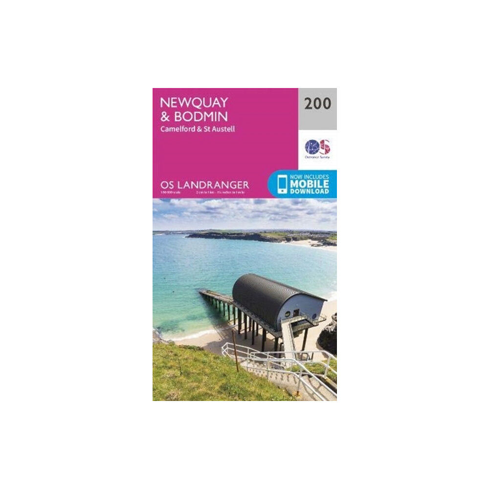 Ordnance Survey Newquay & Bodmin