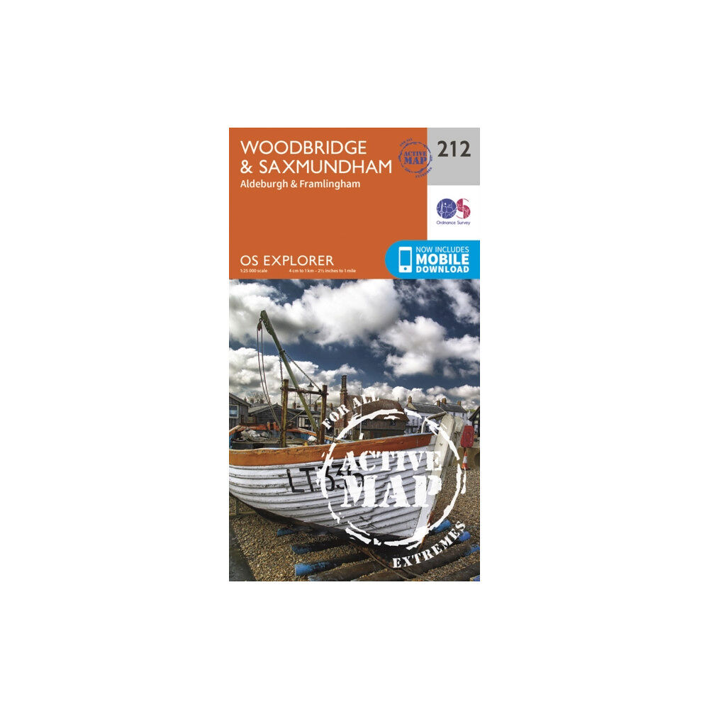 Ordnance Survey Woodbridge and Saxmundham