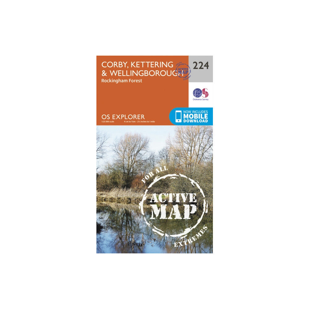 Ordnance Survey Corby, Kettering and Wellingborough